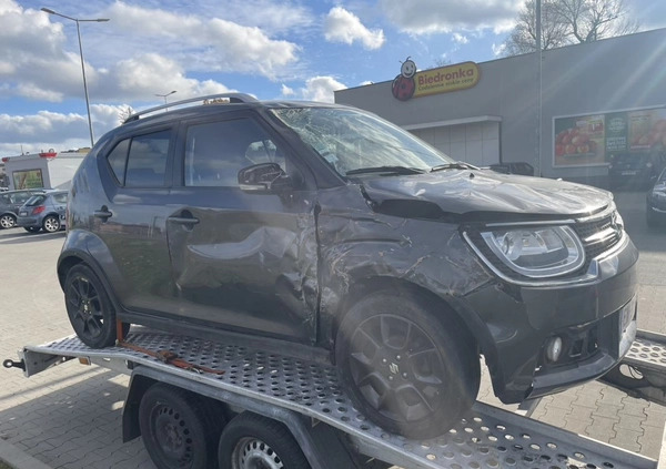 Suzuki Ignis cena 14700 przebieg: 83000, rok produkcji 2017 z Gniezno małe 92